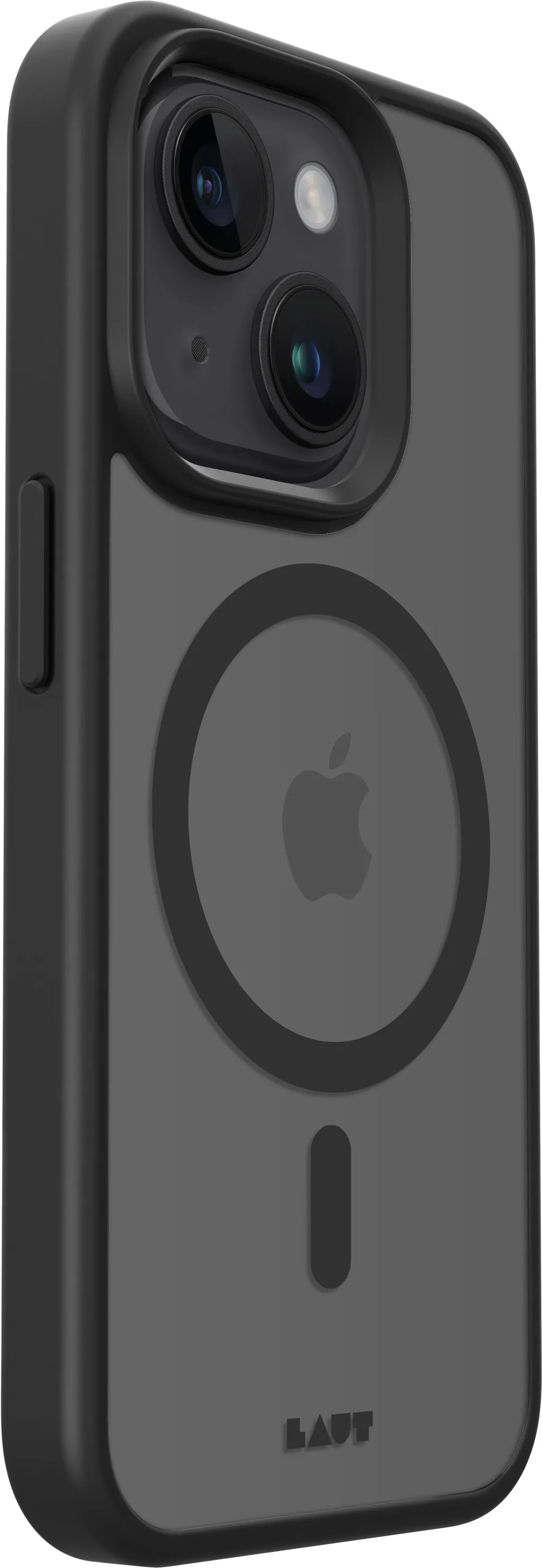 LAUT Huex Protect Case für iPhone 15 Pro, Schwarz