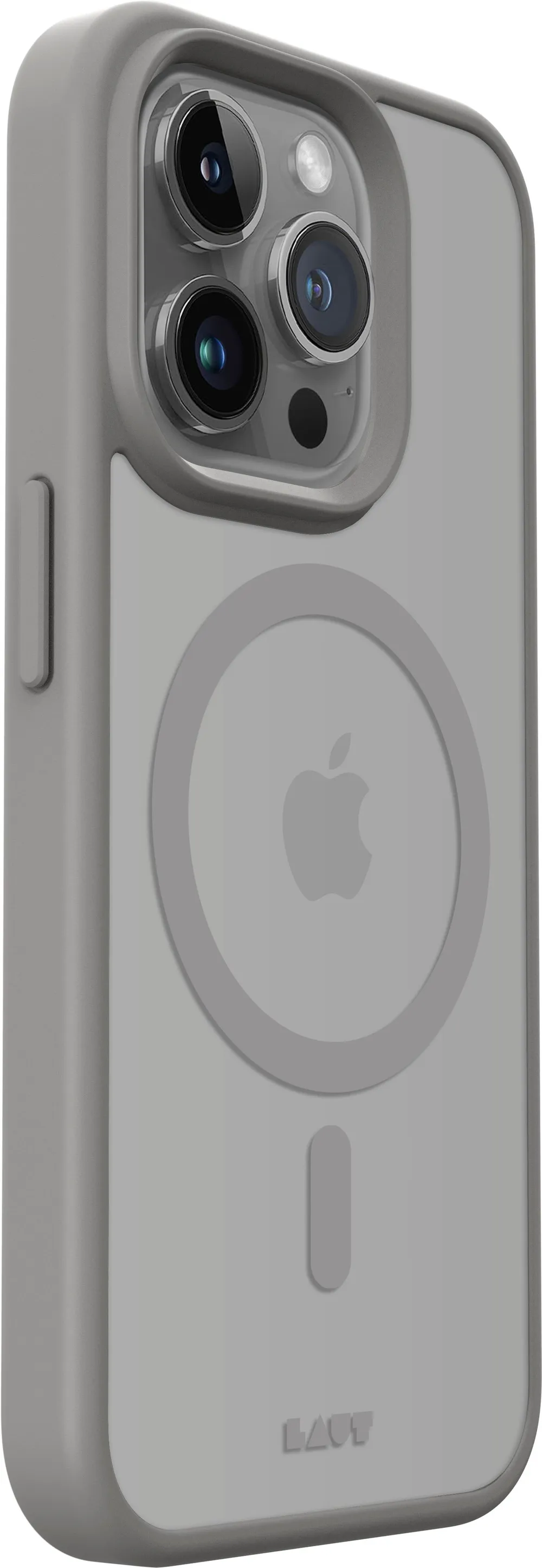 LAUT Huex Protect Case für iPhone 15 Pro, Grau