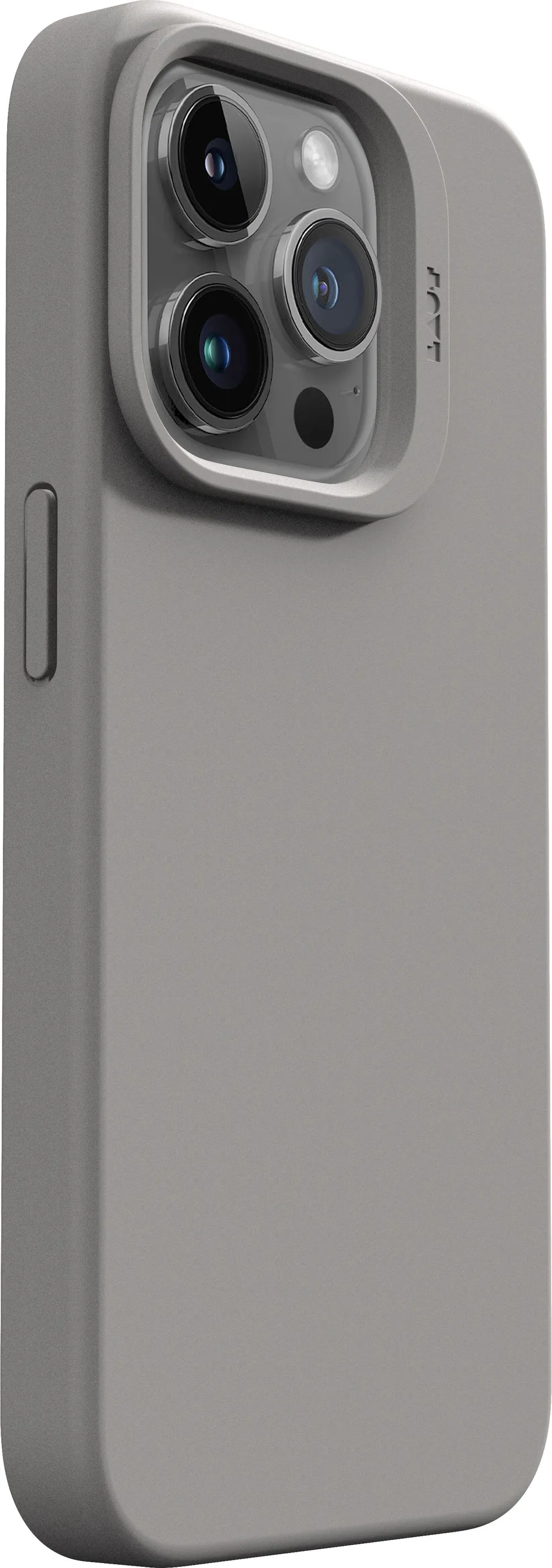 LAUT Huex Slim Case für iPhone 15 Pro, Grau