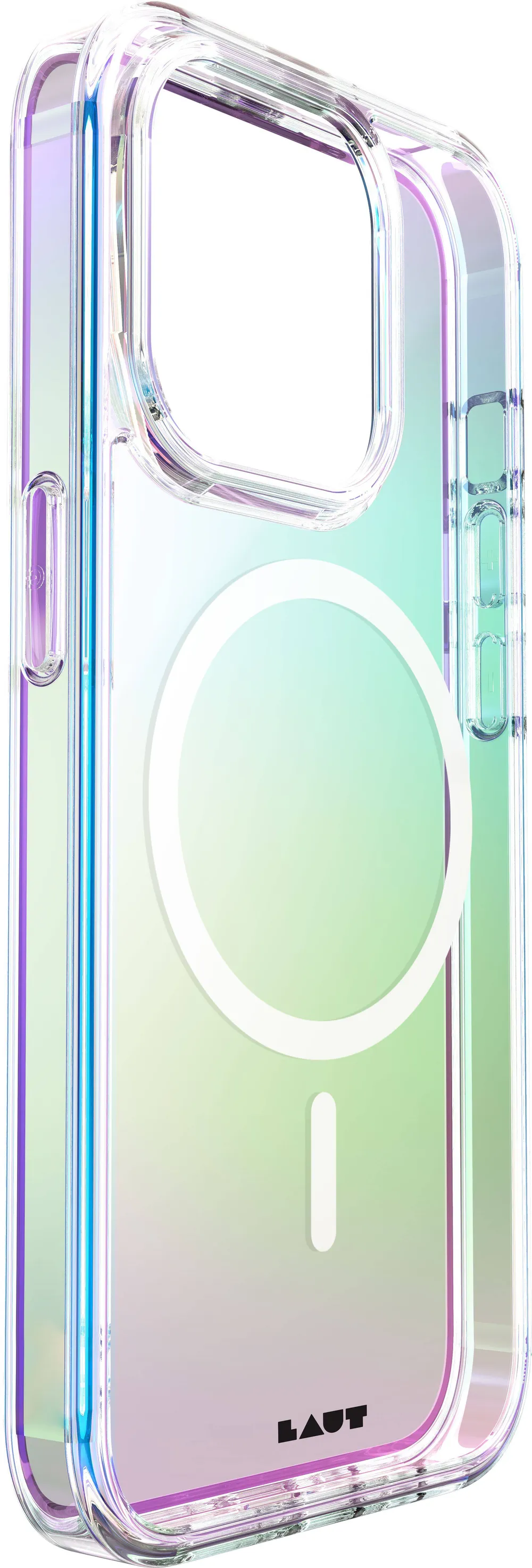 LAUT Holo Case für iPhone 15 Plus/14 Plus, Pearl