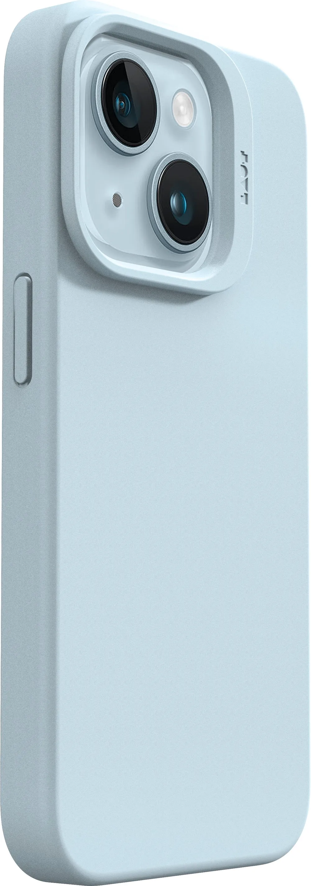 LAUT Huex Slim Case für iPhone 15 Plus, Hellblau