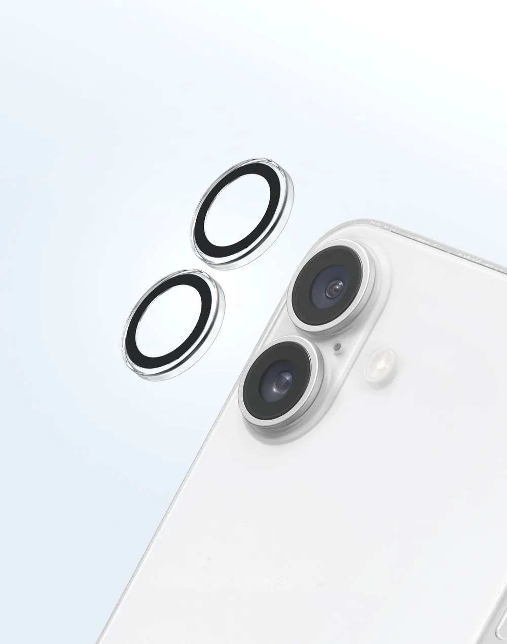 LAUT Ring Kamera Schutzglas für Apple iPhone 16 / 16 Plus