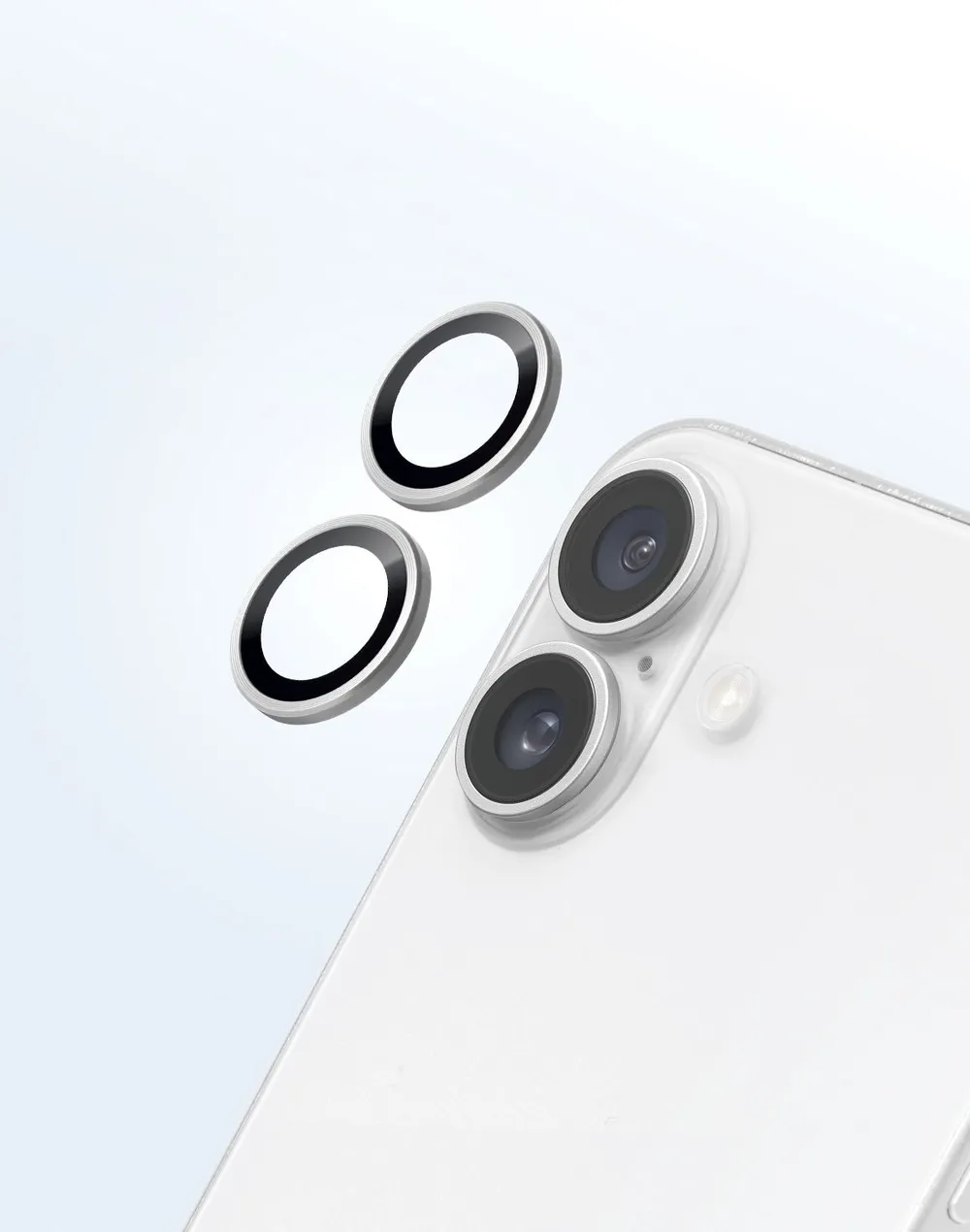 LAUT Ring Kamera Schutzglas für Apple iPhone 16 / 16 Plus