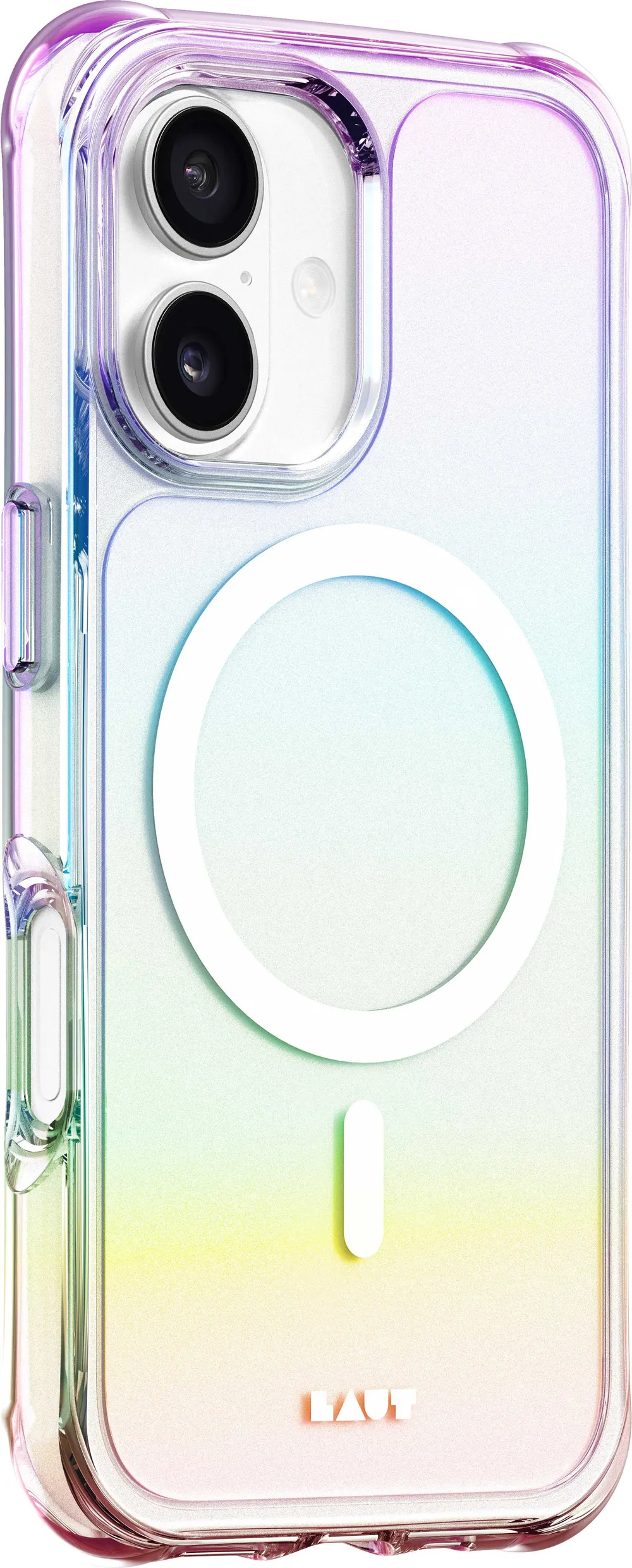 LAUT Aero Holo Case für iPhone 17, Weiß