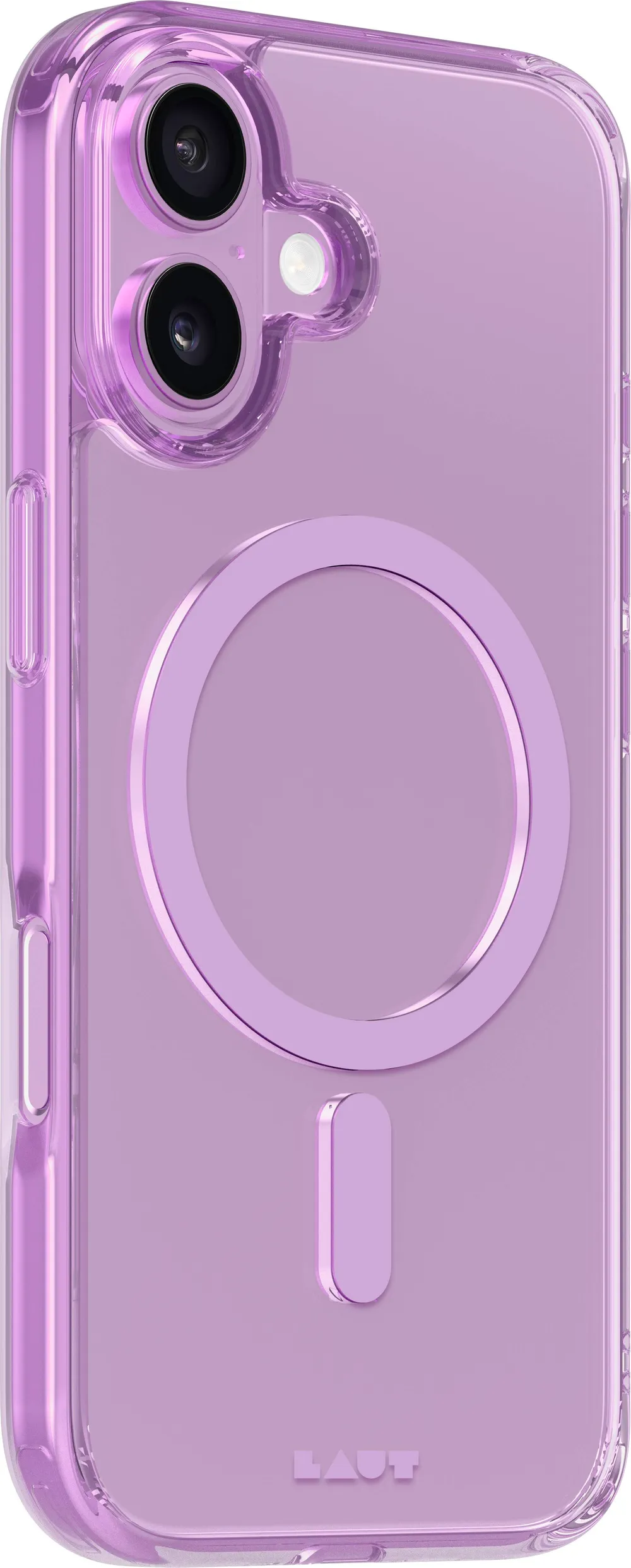 LAUT Crystal Fluro Case für iPhone 17, Light Pink