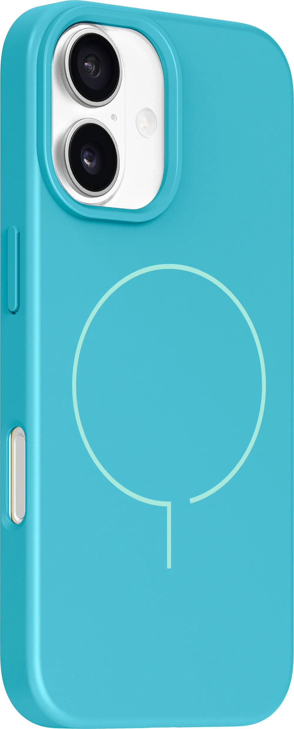 LAUT Huex Slim Case für iPhone 17, Aqua Mint, Kunststoff