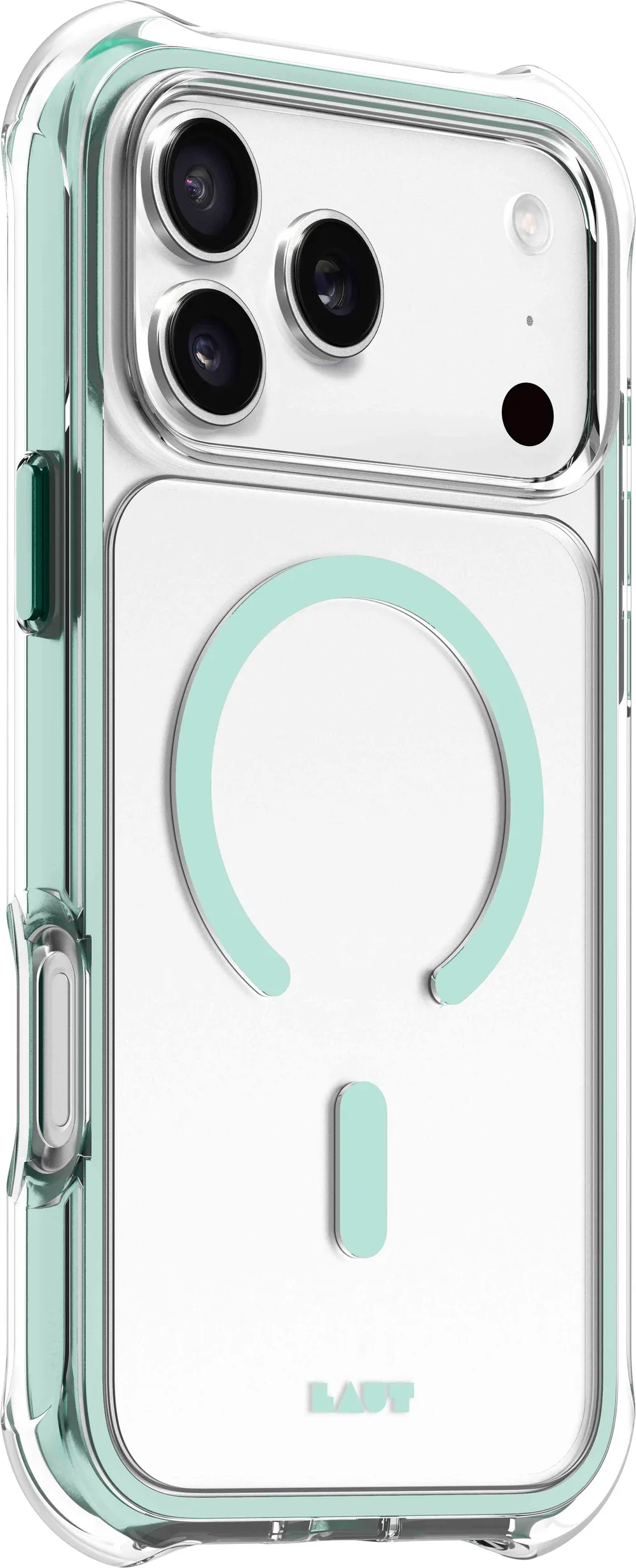 LAUT Aero Protect Case für iPhone 17 Pro, Aqua Mint
