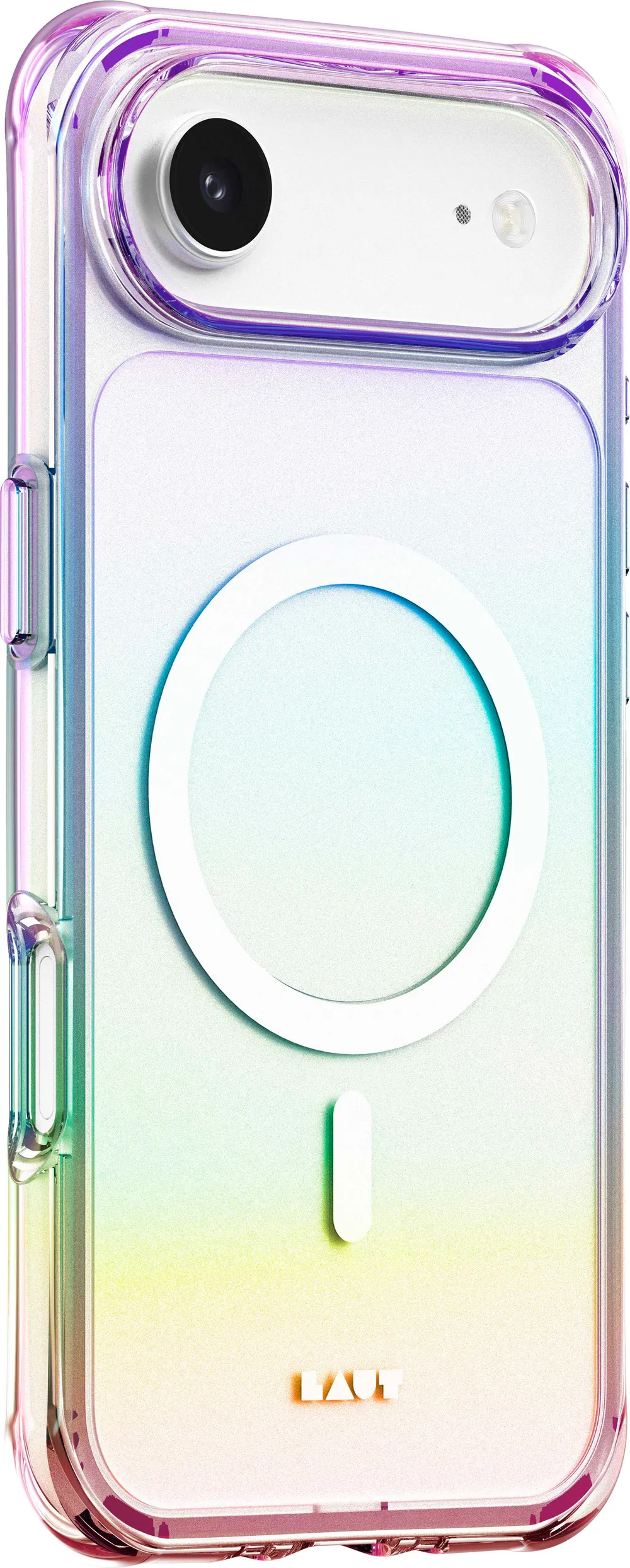 LAUT Aero Holo Case für iPhone Air, Weiß
