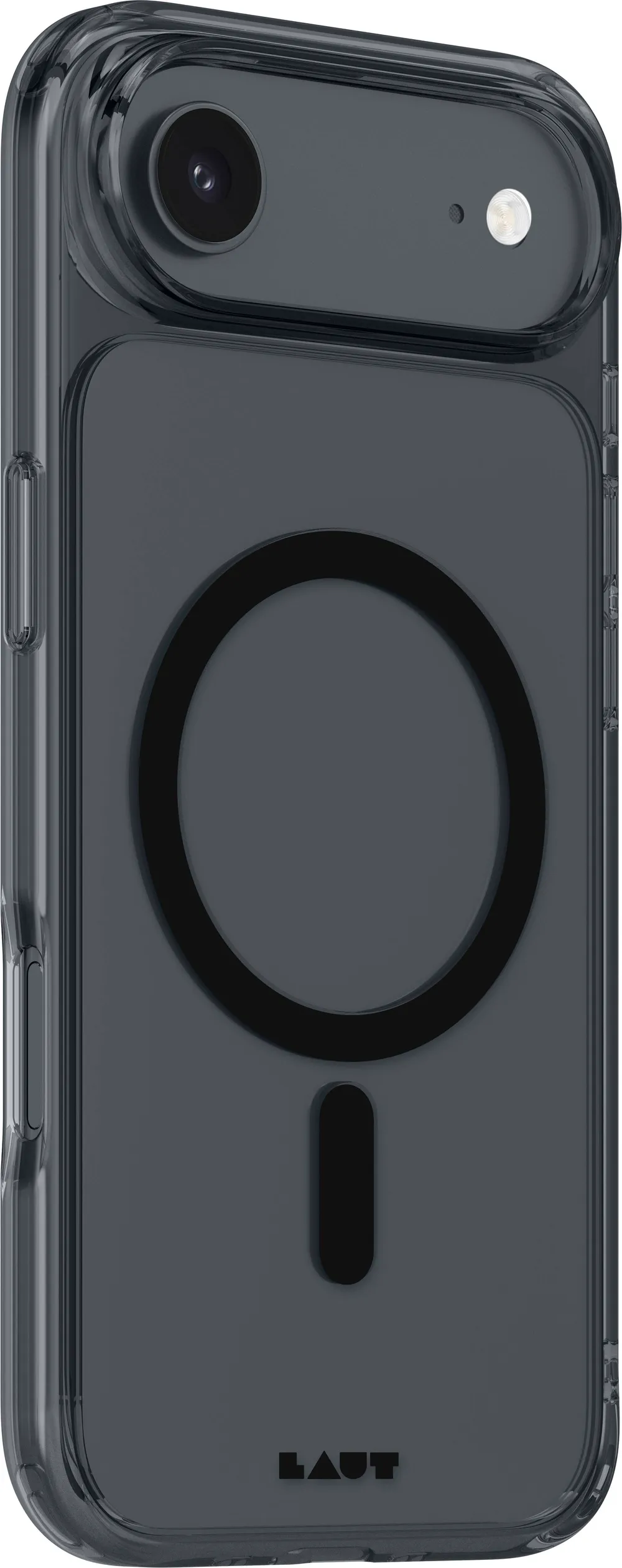 LAUT Crystal Fluro Case für iPhone Air, Clear Black