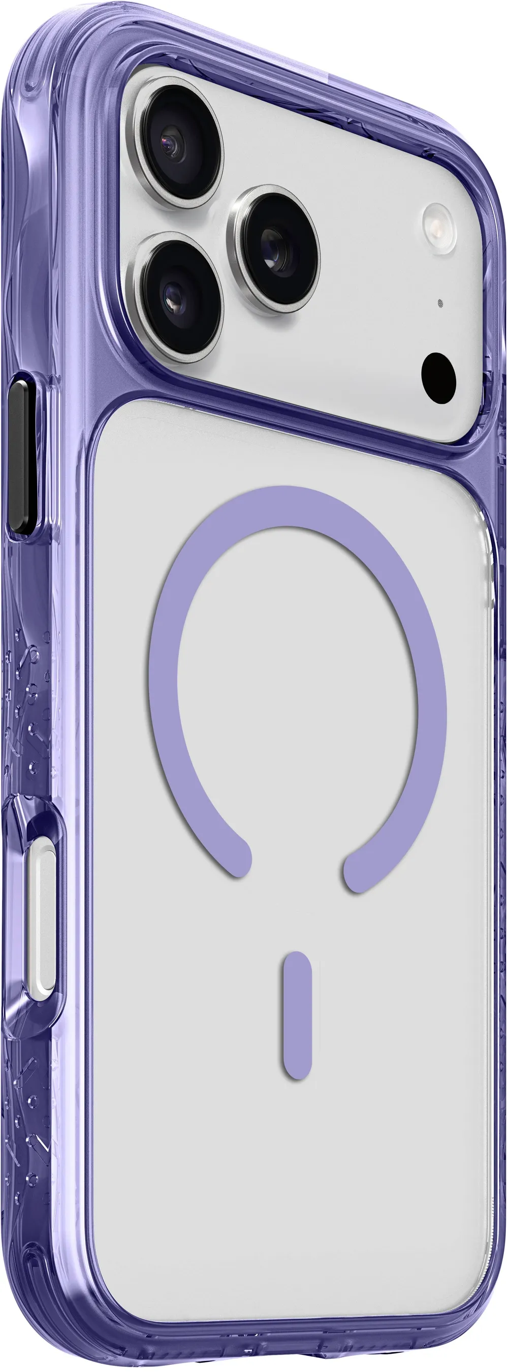LAUT Crystal Matter X Case für iPhone 17 Pro Max, Purple Crystal