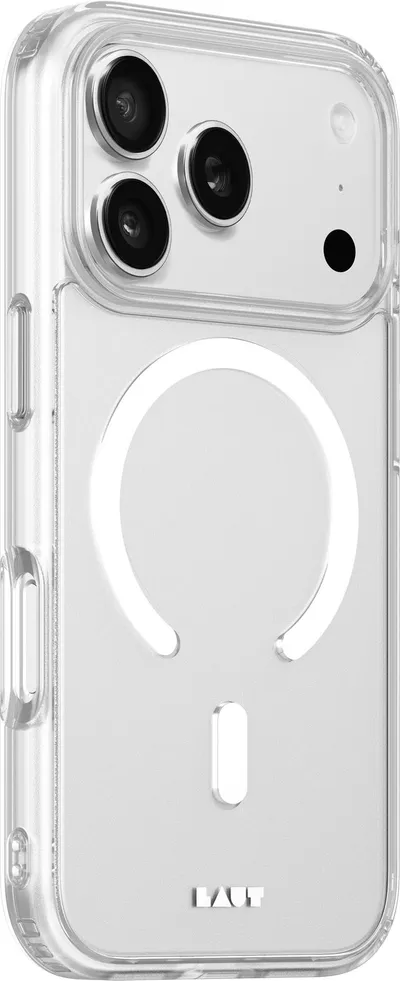 LAUT Crystal-M Case für iPhone 17 Pro Max, Transparent, Kunststoff