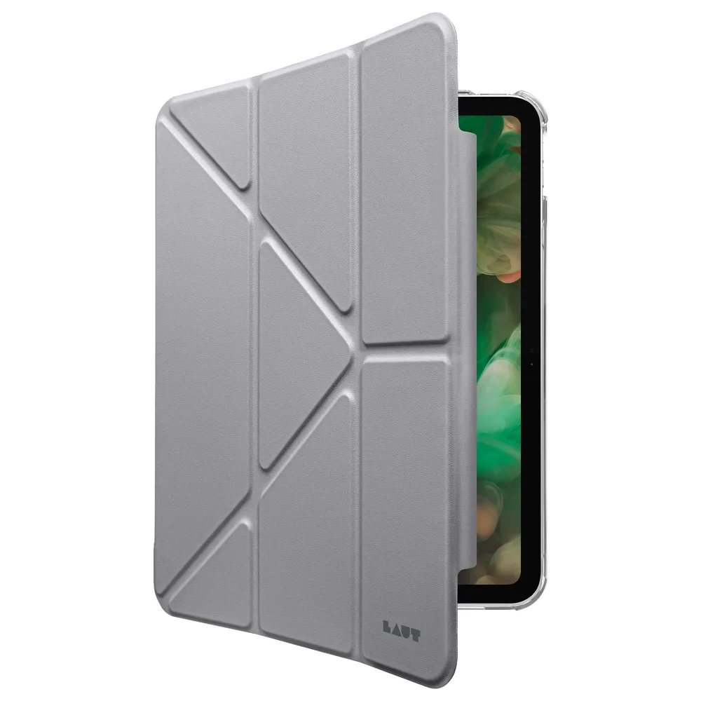 LAUT HUEX Folio Case für iPad Air 13" (M2/M3), Grau
