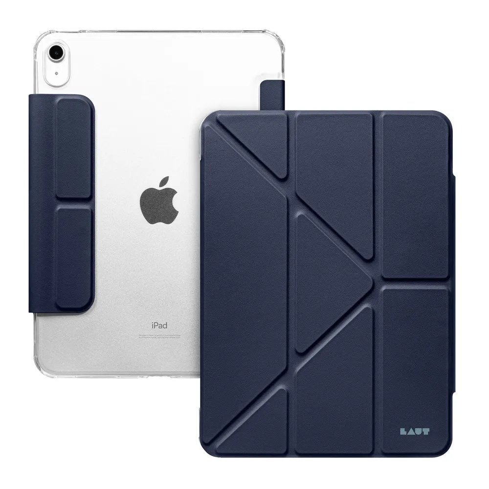 LAUT HUEX Folio Case für iPad 11" (A16) / iPad 10.9" (10. Gen), Blau