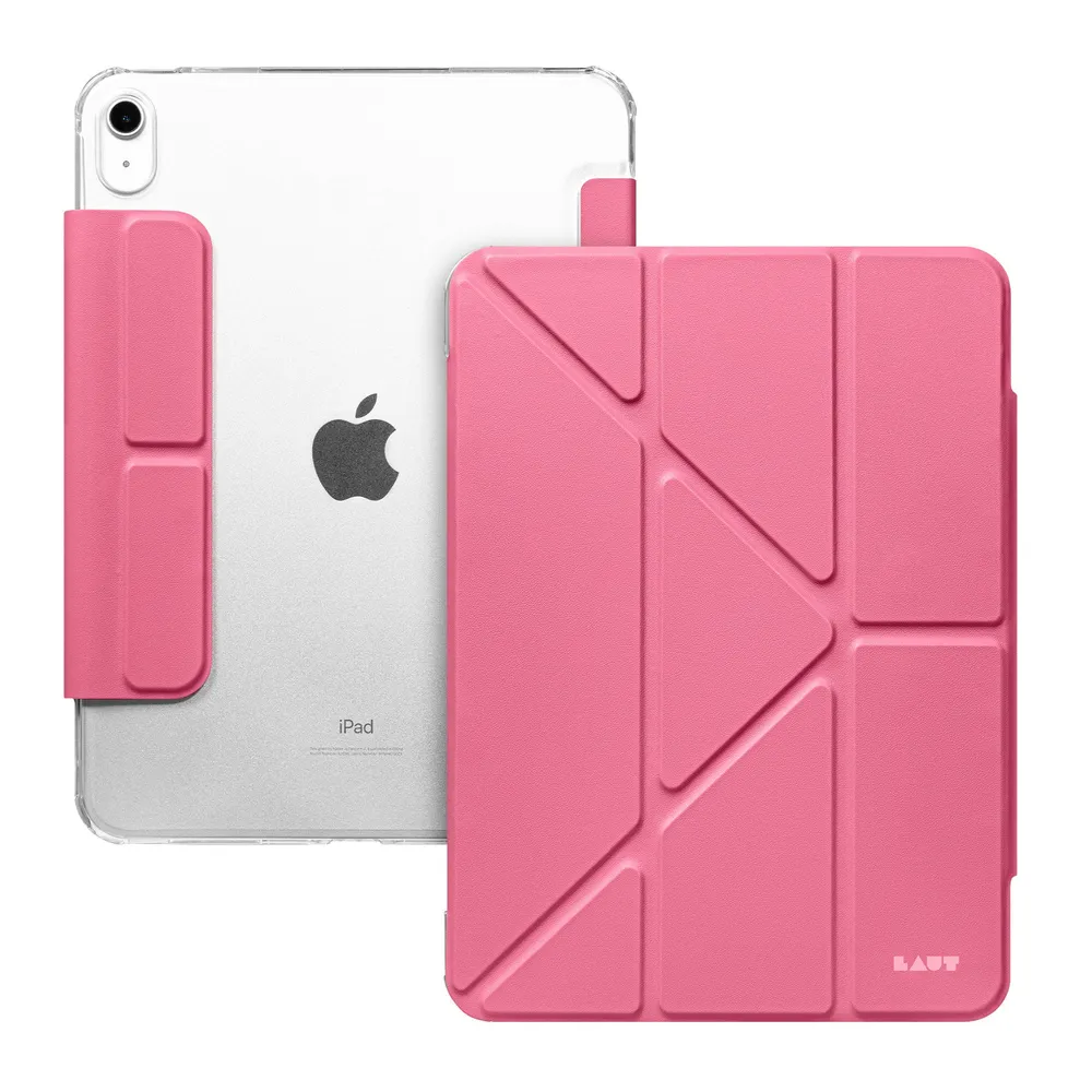 LAUT HUEX Folio Case für iPad 11" (A16) / iPad 10.9" (10. Gen), Pink