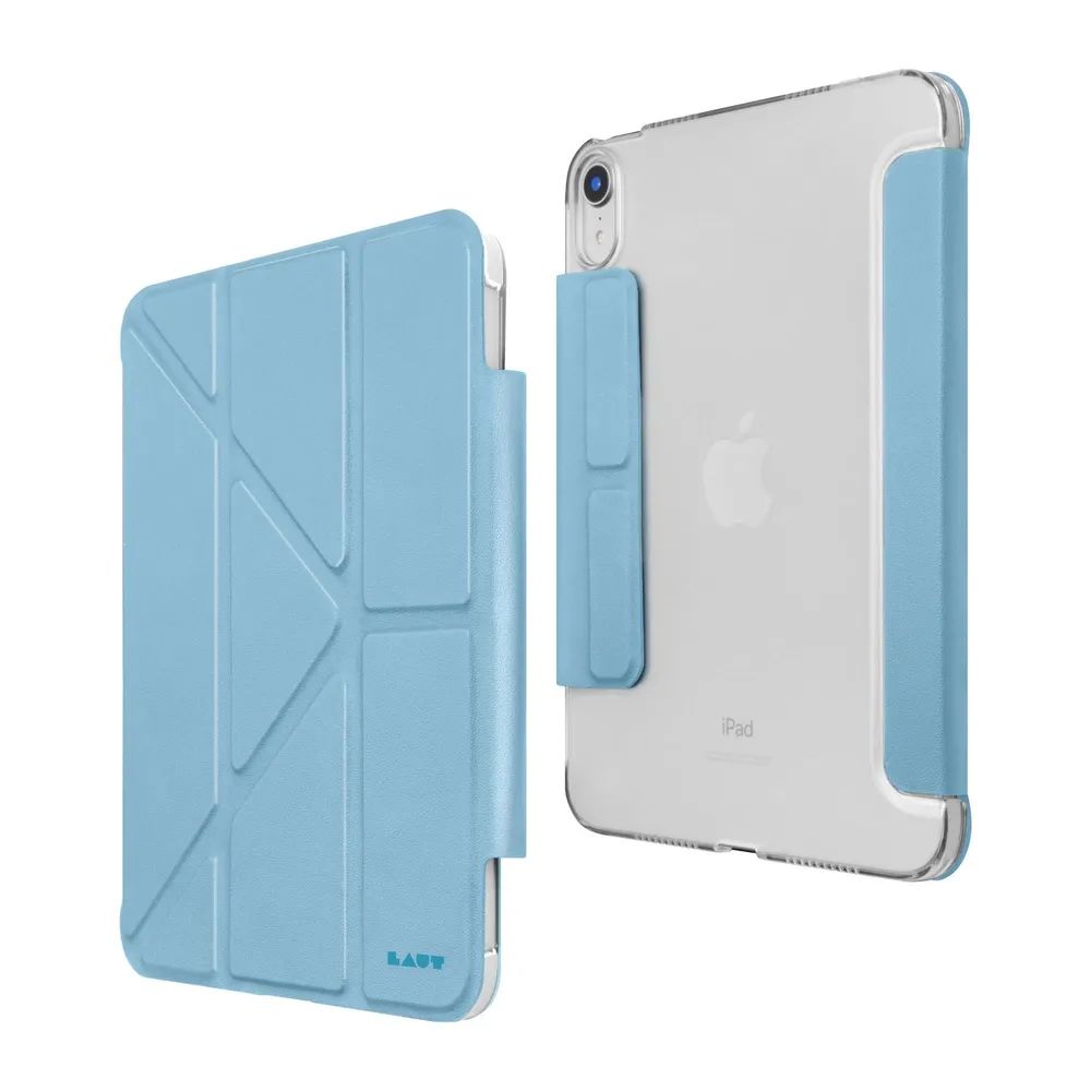 LAUT HUEX Folio Case für iPad mini (A17 Pro / 6. Gen), Blau