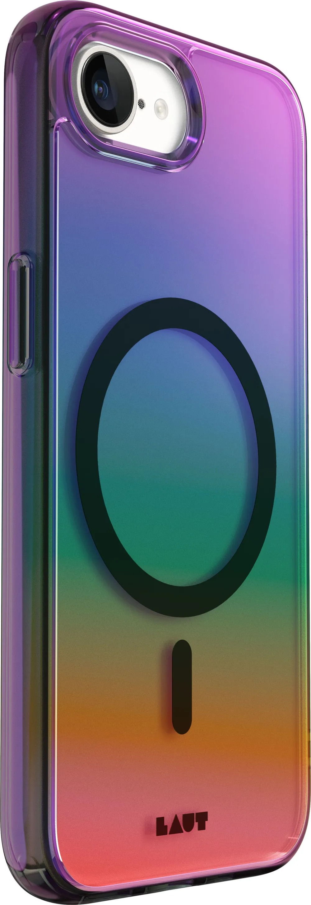 LAUT Holo Case für iPhone 16e, Schwarz