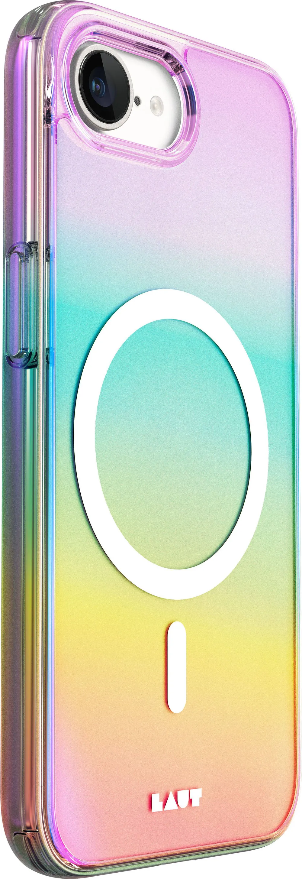LAUT Holo Case für iPhone 16e, Weiß