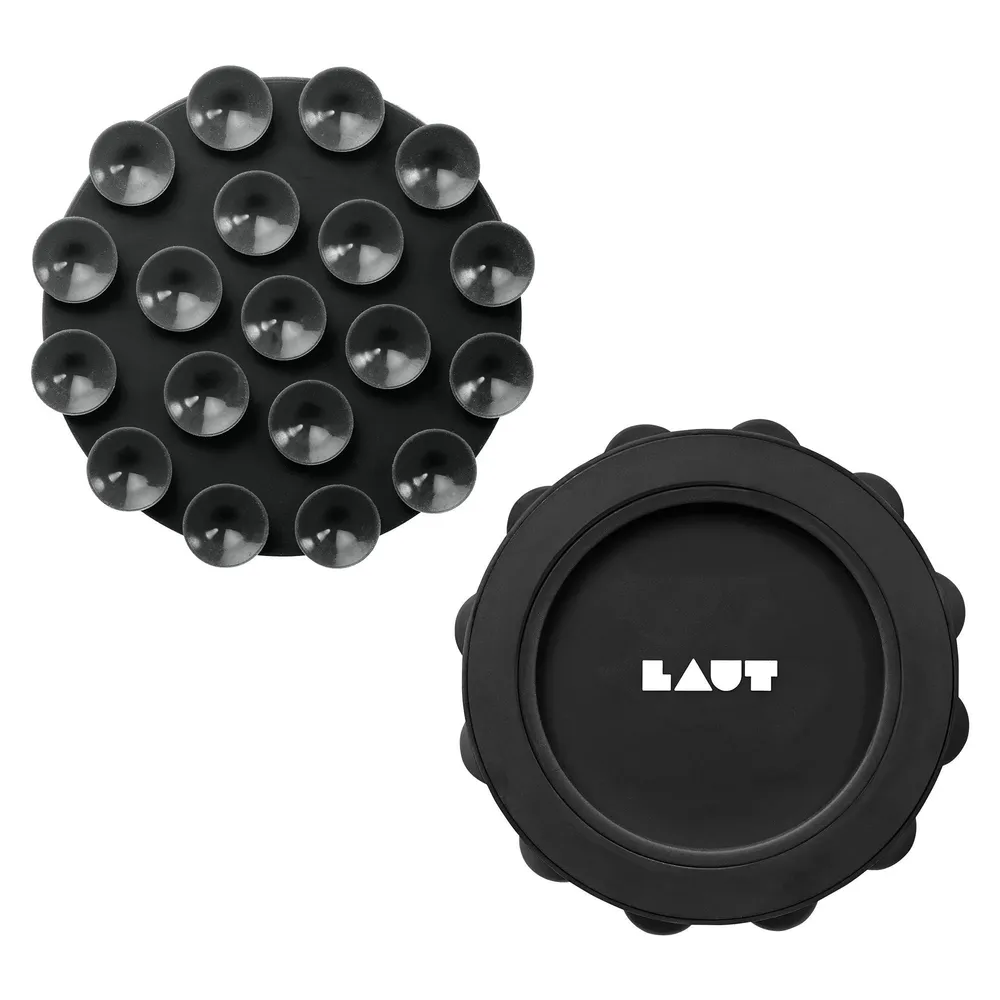LAUT MAGADD Sticker Pad für MagSafe, Schwarz