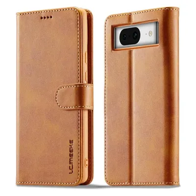 LC.Imeeke Google Pixel 8 - Leder Etui Hülle beige