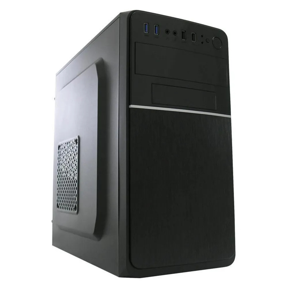 Gehäuse LC-Power 2015MB Micro Tower ATX Metall Schwarz