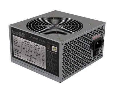 LC500-12 V2.31, Grau, Office Serie, 400 W, 80 Plus Bronze, ATX PC-Netzteil