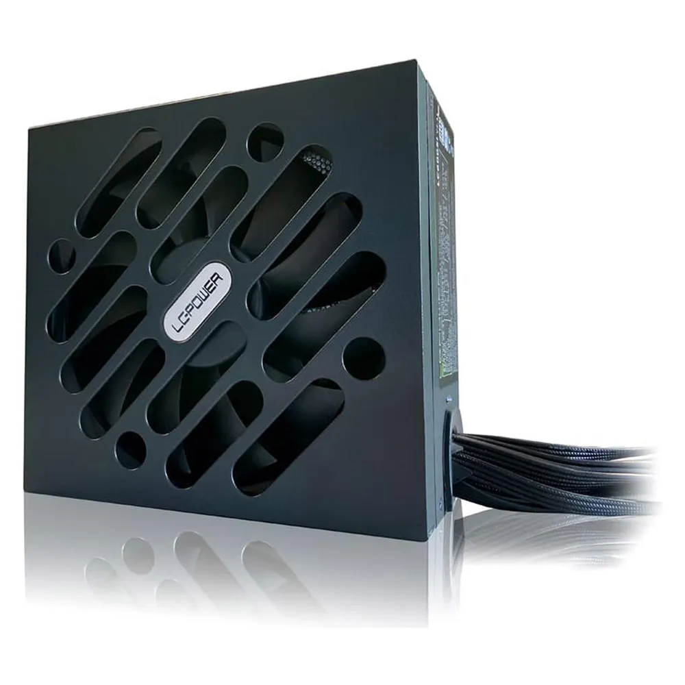 Fonte de Alimentação LC-Power LC500SI V2.31 500W 80 PLUS leiser 140 mm Lüfter