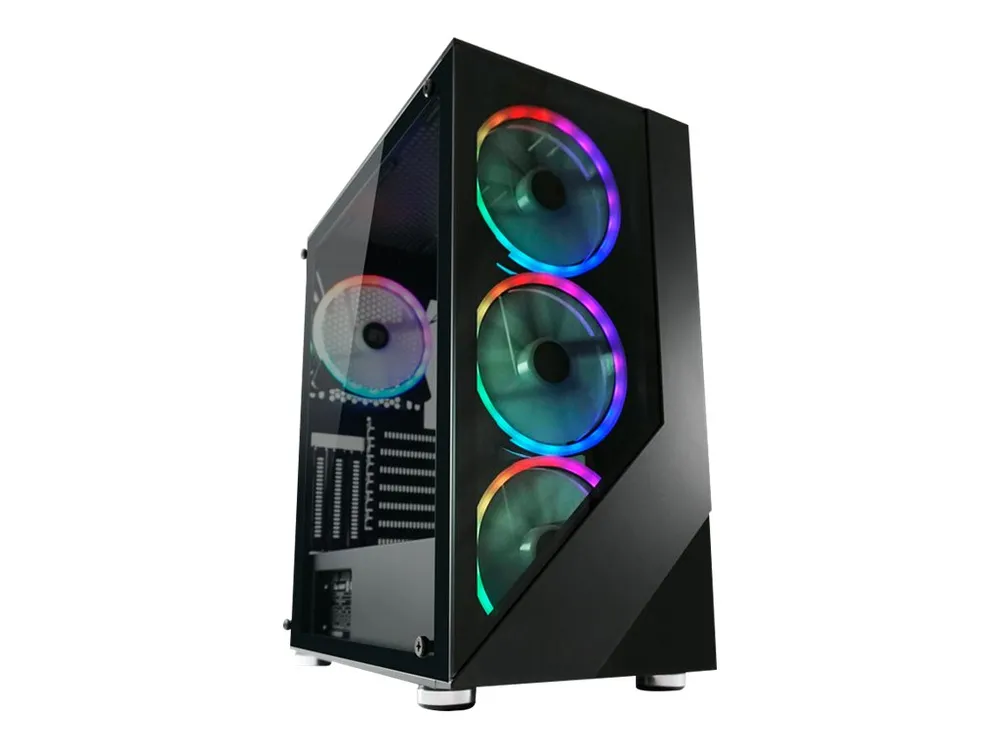 LC-Power Gaming 803B Shaded_X - Schwarz - Glasfenster