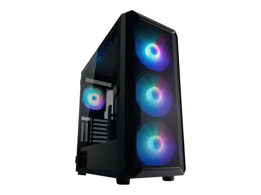 LC-Power Gaming 804B Obsession_X - Schwarz - Glasfenster