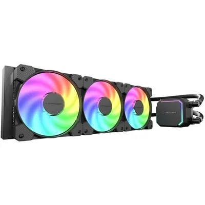 LC-Power LC-CC-360-B-ARGB Jetflow Flüssigkeitskühlsatz, 360 mm, Schwarz