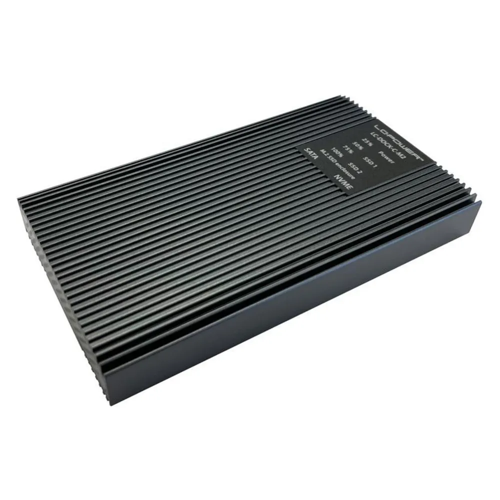 LC-Power LC-DOCK-C-M2 USB3.2 Docking Station NVMe &SATA-M.2 retail