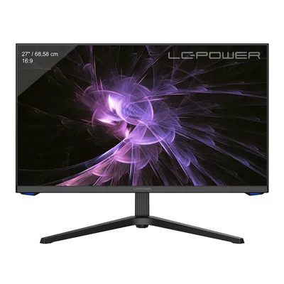 LC-Power | Monitor | 27" | LC-M27-QHD-180 | WQHD 2560 x 1440 | 180 Hz | 1 ms | IPS
