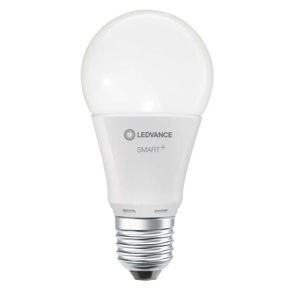 Smarte LED-Lampe WiFi, Glühbirne, 9.5W ersetzt 75W, E27, Warmweiß, matt (00217768)