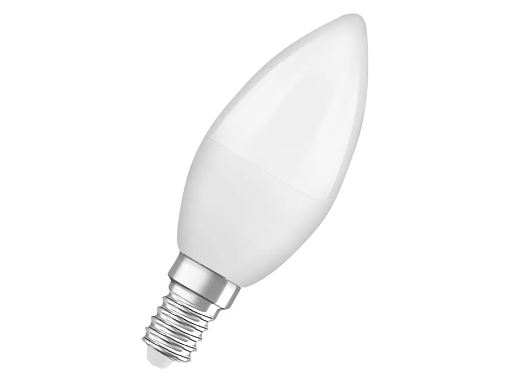 LEDVANCE LED-Lampe, E14, 4,9W, 2700K, EEK: F, 470lm, warmweiß