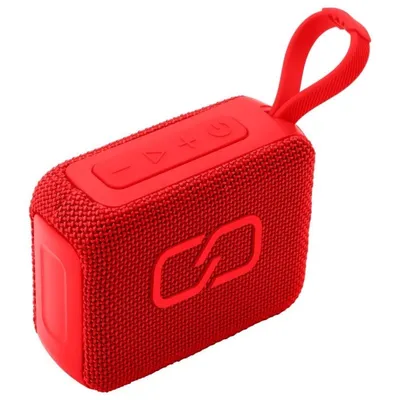 Lautsprecher Ledwood Tragbar Bluetooth 5.3 5W True Wireless Stereo Rot microSD