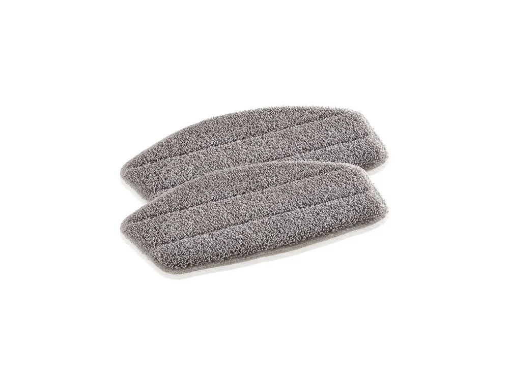 Leifheit Dampfreiniger 2er Set Ersatzpads Dampfreiniger CleanTenso, 0 W, Waschbar bei 60°C, Microfaser, leichtes anbringen und abnehmen