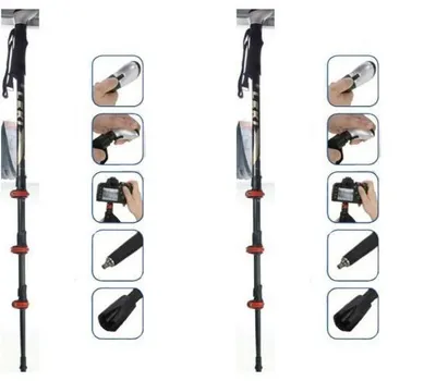 LEKI Trekkingstöcke Photosystem FS Carbon