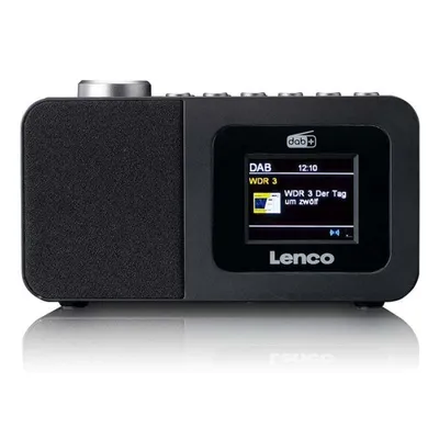 Radio Lenco CR-625BK Tragbar DAB DAB+ FM LCD Schwarz 3 W