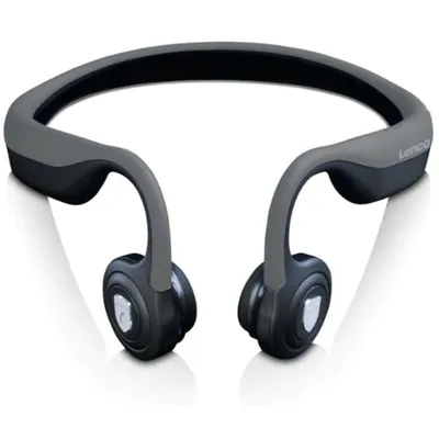 Lenco HBC-200GY kabellose Bluetooth Sportkopfhörer mit IPX5 Schutz schwarz