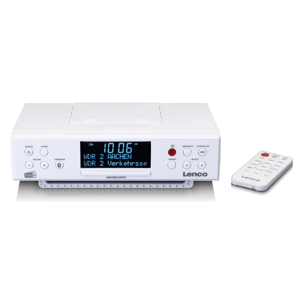 Küchenradio Lenco KCR-190 Analog/Digital DAB+ FM Bluetooth 5.2