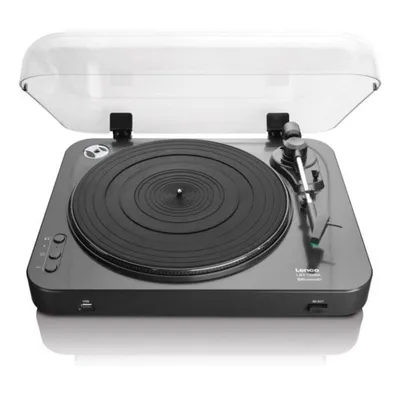Plattenspieler Lenco LBT-120BK Bluetooth 2.1+EDR Halbautomatisch Schwarz 33/45 U/min