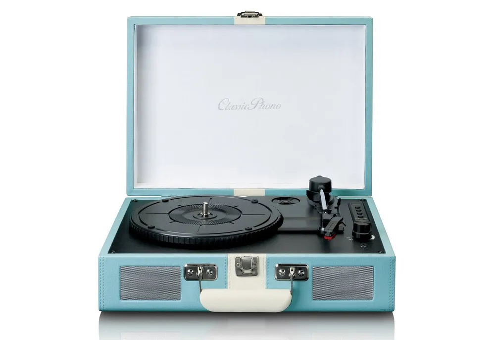 Lenco TT-110BUWH Plattenspieler (Riemenantrieb, Bluetooth, Retro-Design, Bluetooth, AUX-Streaming und Vinyl zu MP3-Formatierung)
