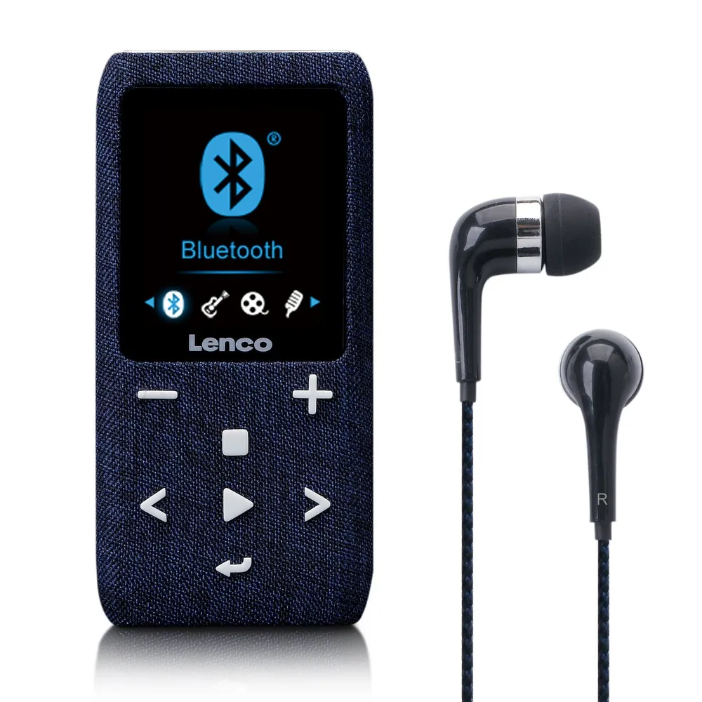 Lenco Xemio-861 MP3-Player (8 GB, MP3/MP4-Player, erweiterbar bis 64GB, Aufnahmemodus, inklusive Zubehör)