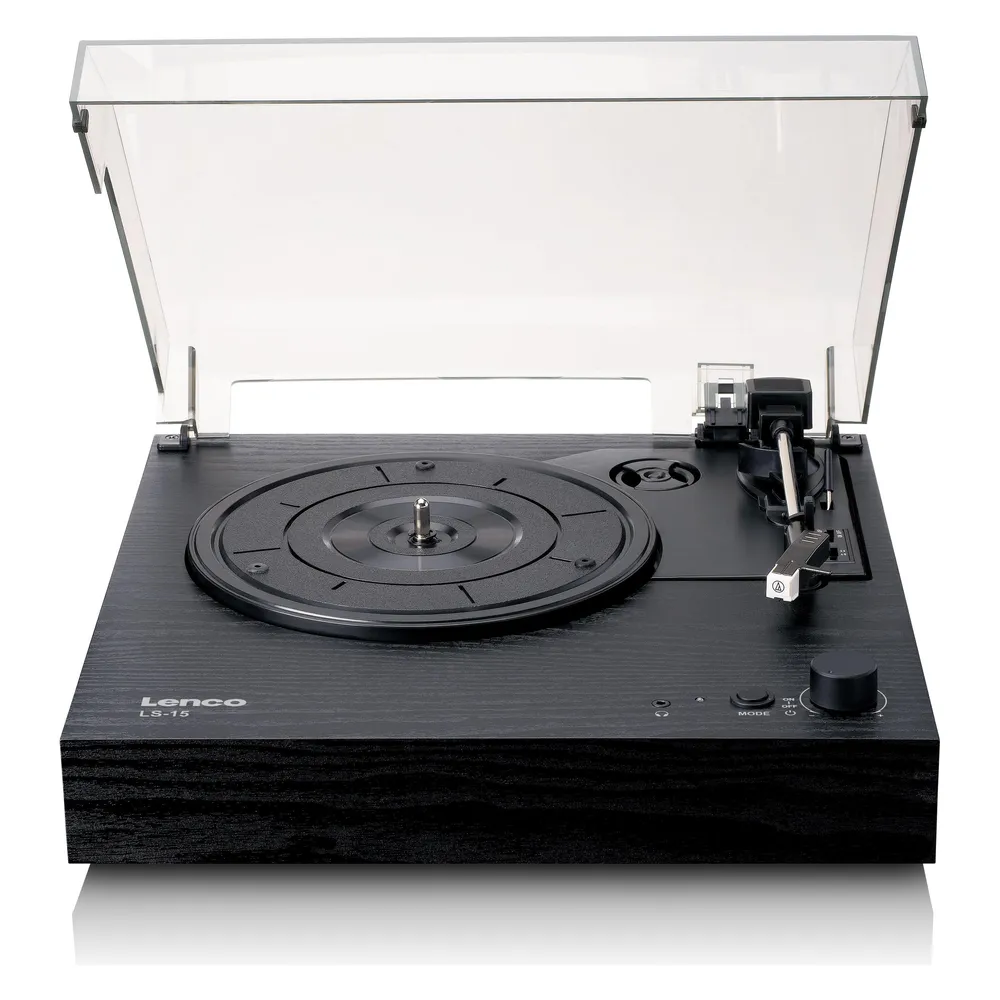 LS-15BK schwarz Plattenspieler