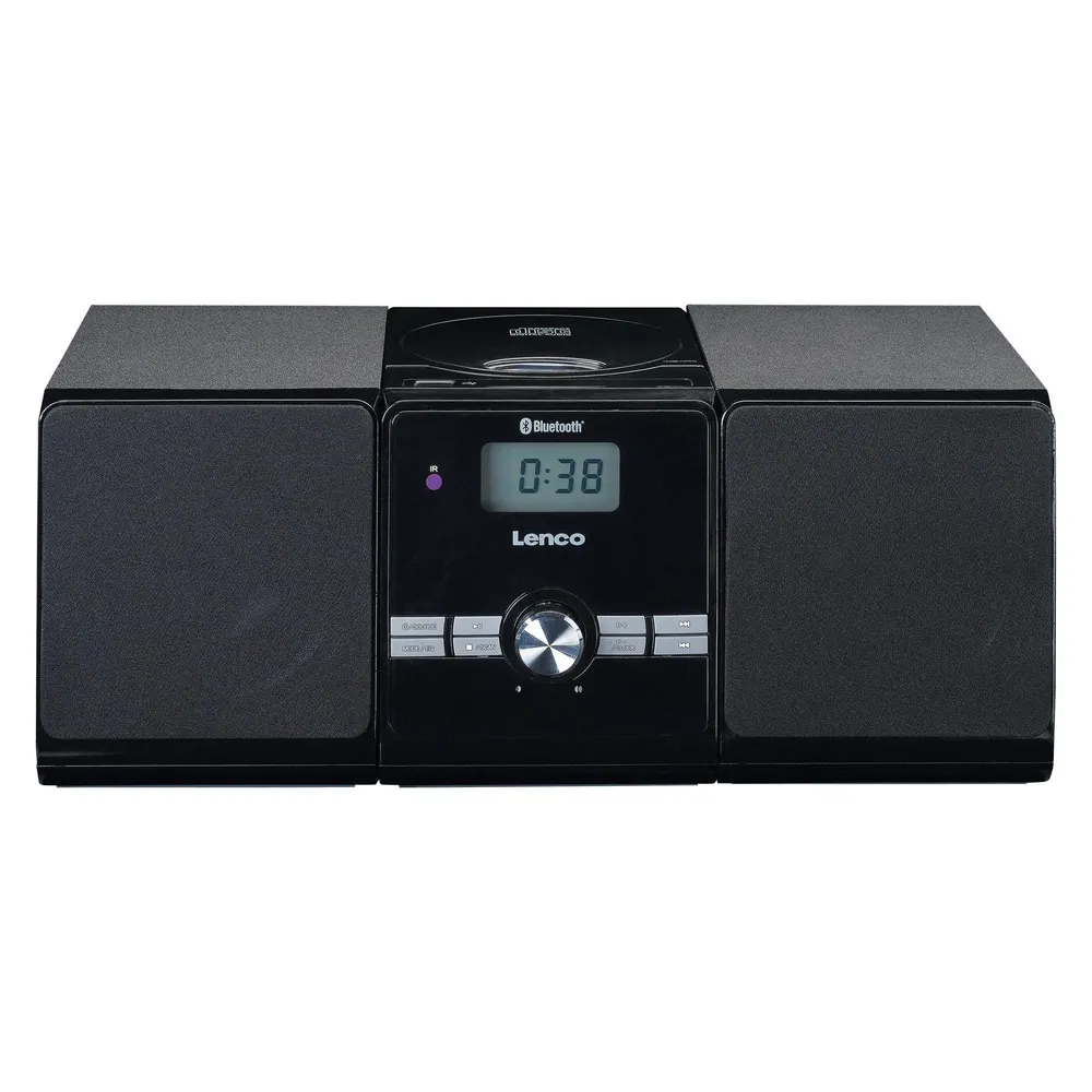 Microanlage Lenco MC-030BK 10W RMS Bluetooth 5.0 USB FM LCD Blau