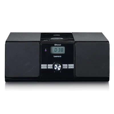 Microanlage Lenco MC-030BK 10W RMS Bluetooth 5.0 USB FM LCD Blau