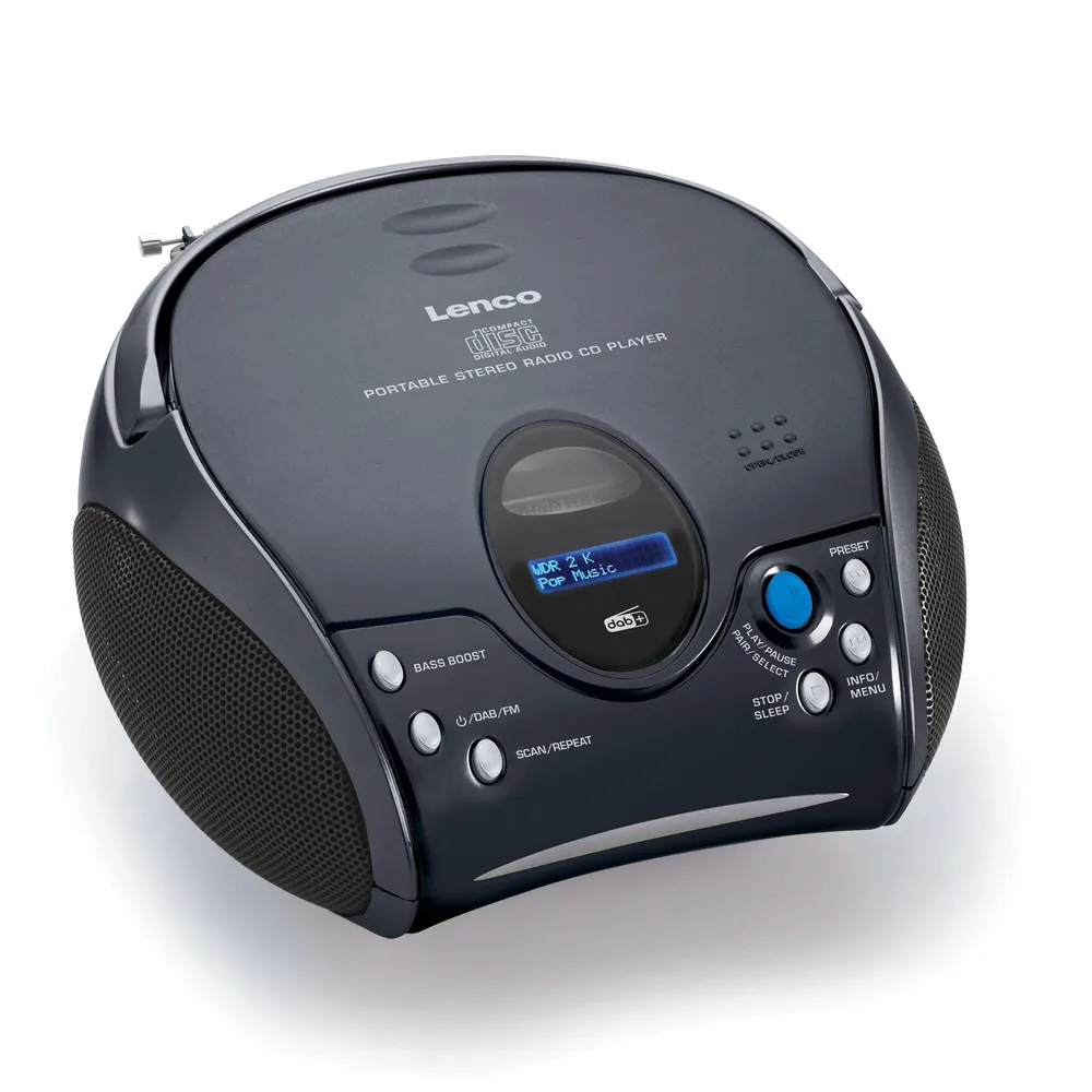 Radiorekorder mit CD-Spieler SCD 24 DAB+ schwarz