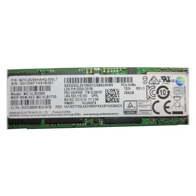 Lenovo SSD 256GB M.2 2280 PCIe NVMe