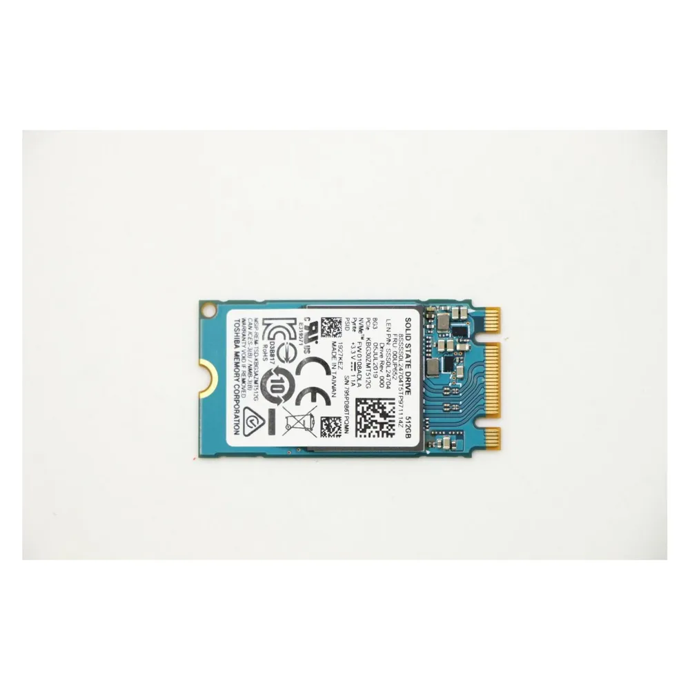 Lenovo SSD M.2 PCIe NVMe FRU SSD (512 GB, M.2 2242)