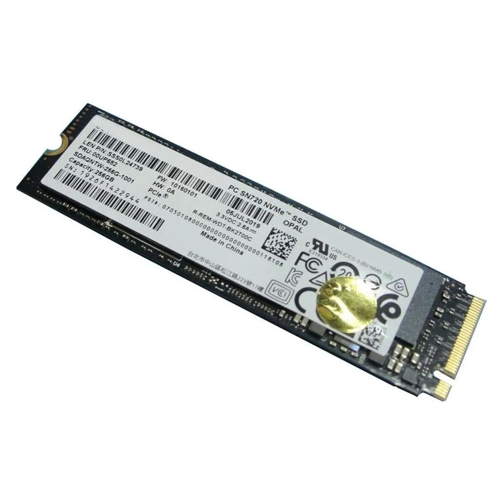 Lenovo SSD M.2 PCIe NVMe FRU SSD (256 GB, M.2 2280)