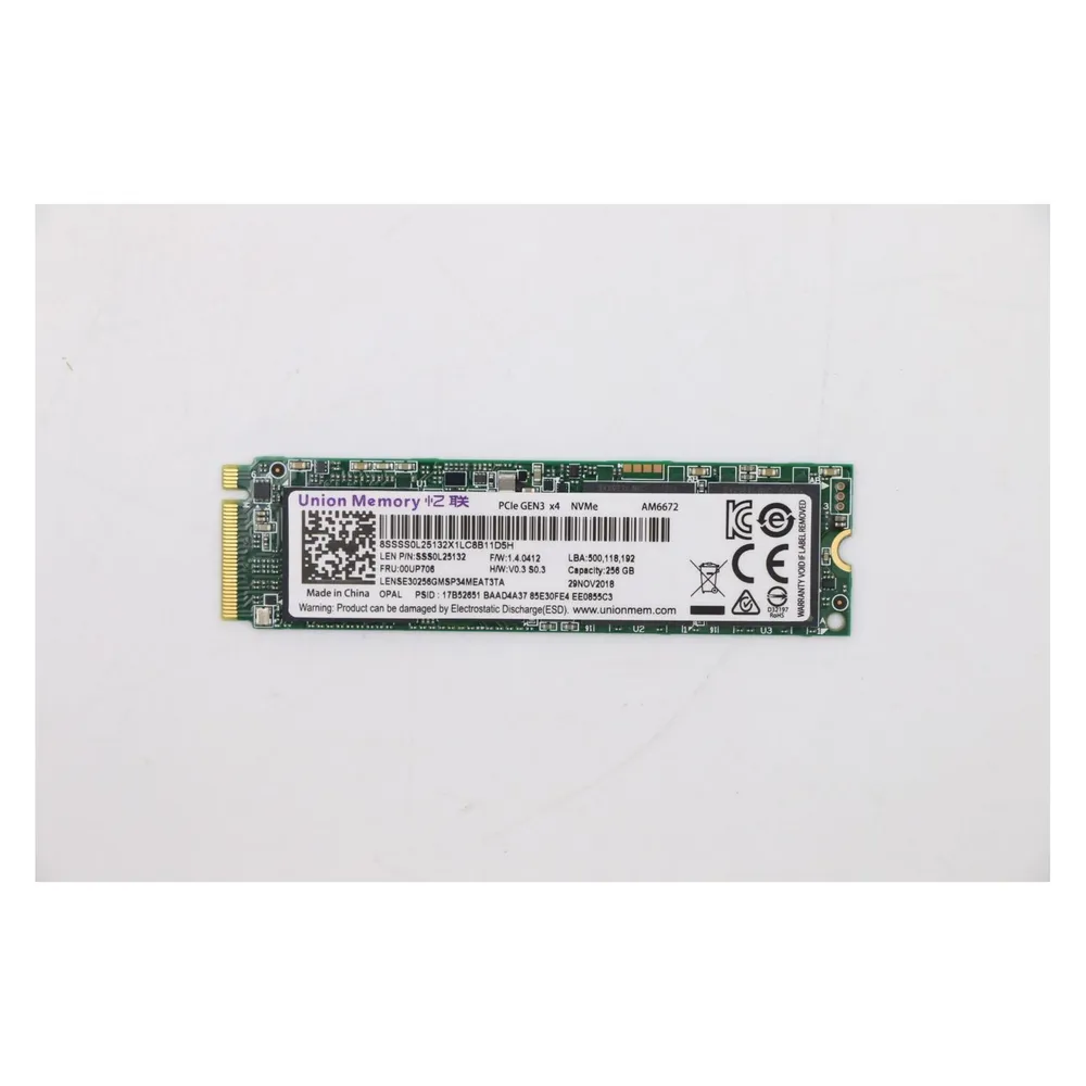 Lenovo 256G PCIe 3x4 (256 GB, M.2 2280)